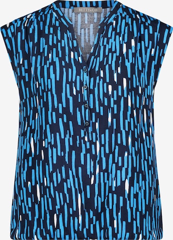 Betty & Co Blusentop mit Print in Blau: predná strana