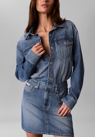 mėlyna Calvin Klein Jeans Palaidinės tipo suknelė