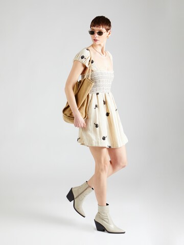 Free People - Vestido de verano 'TORY' en beige