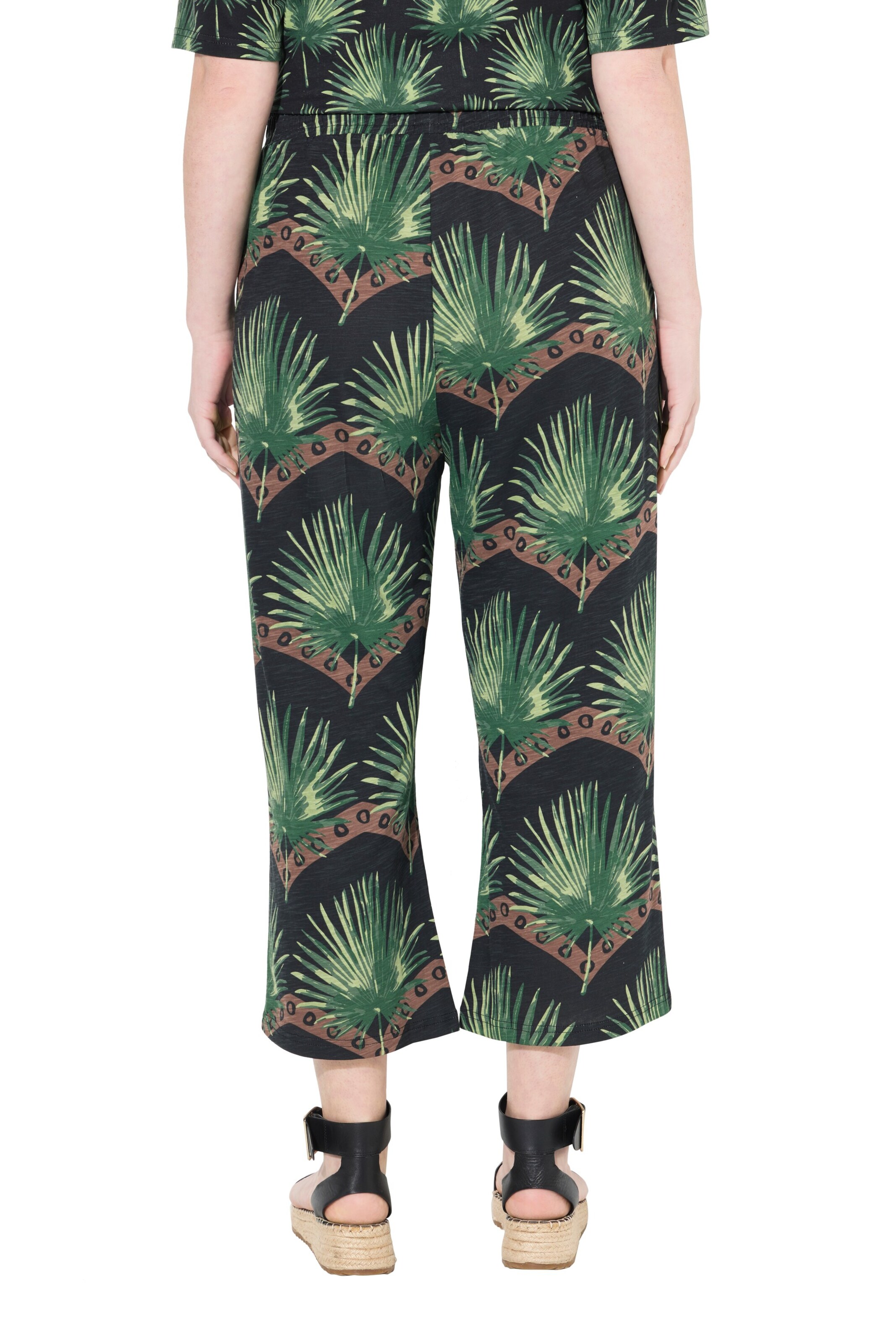 Loosefit Pantalon Ulla Popken en noir