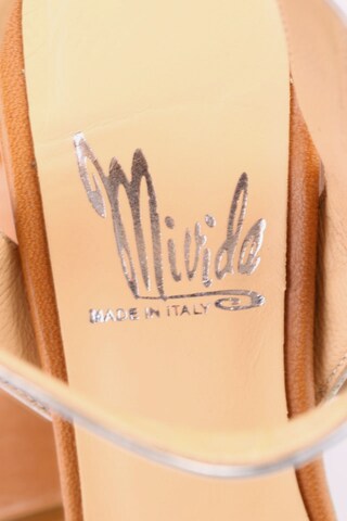 Mivida Sandals & High-Heeled Sandals in 38 in Brown