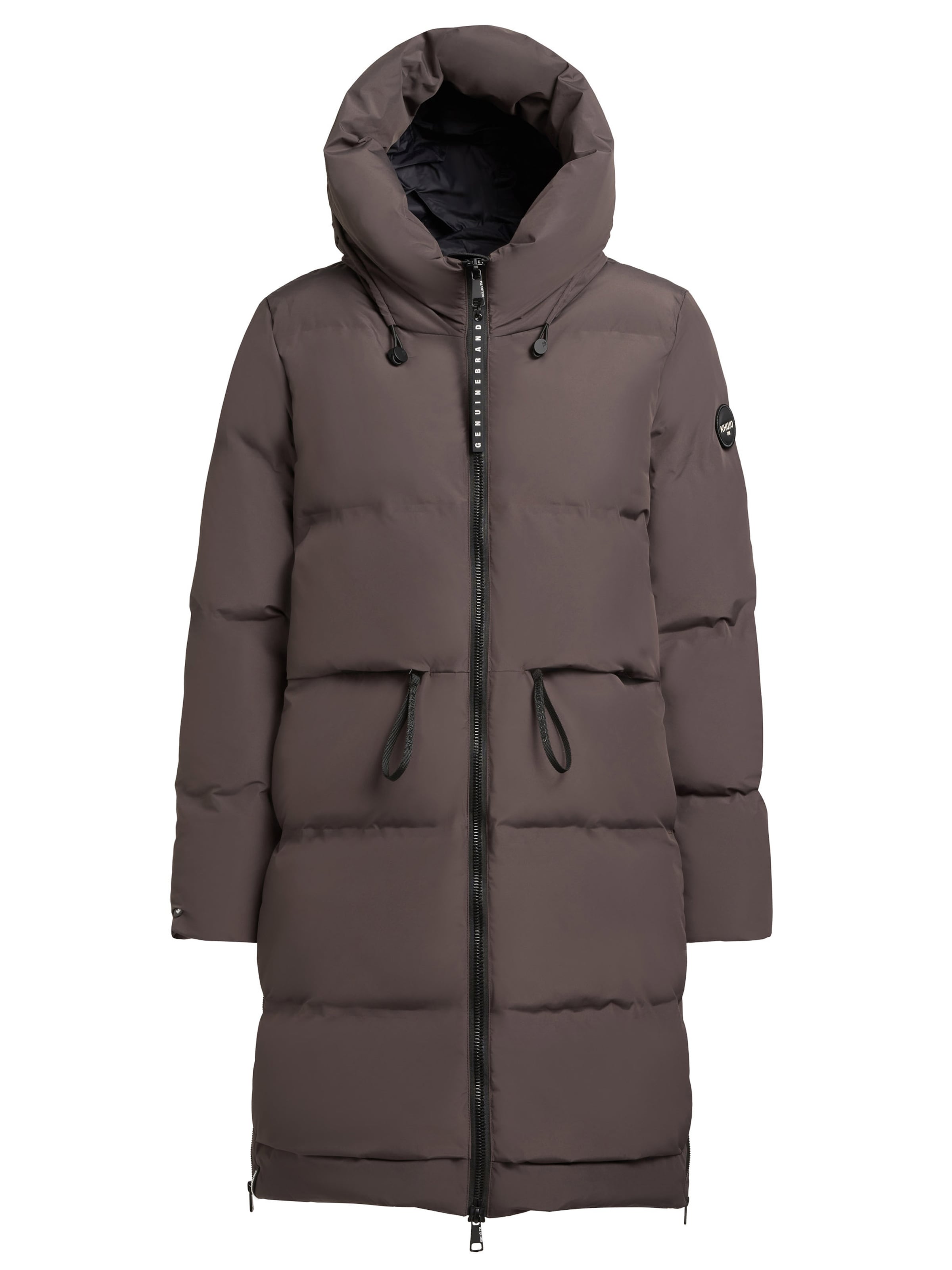 khujo Wintermantel 'AROMA2' in Grau: Vorderseite