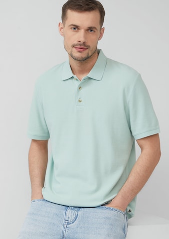 s.Oliver Poloshirt in Grün: Vorderseite