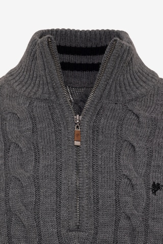 DENIM CULTURE Sweater 'Joey' in Grey