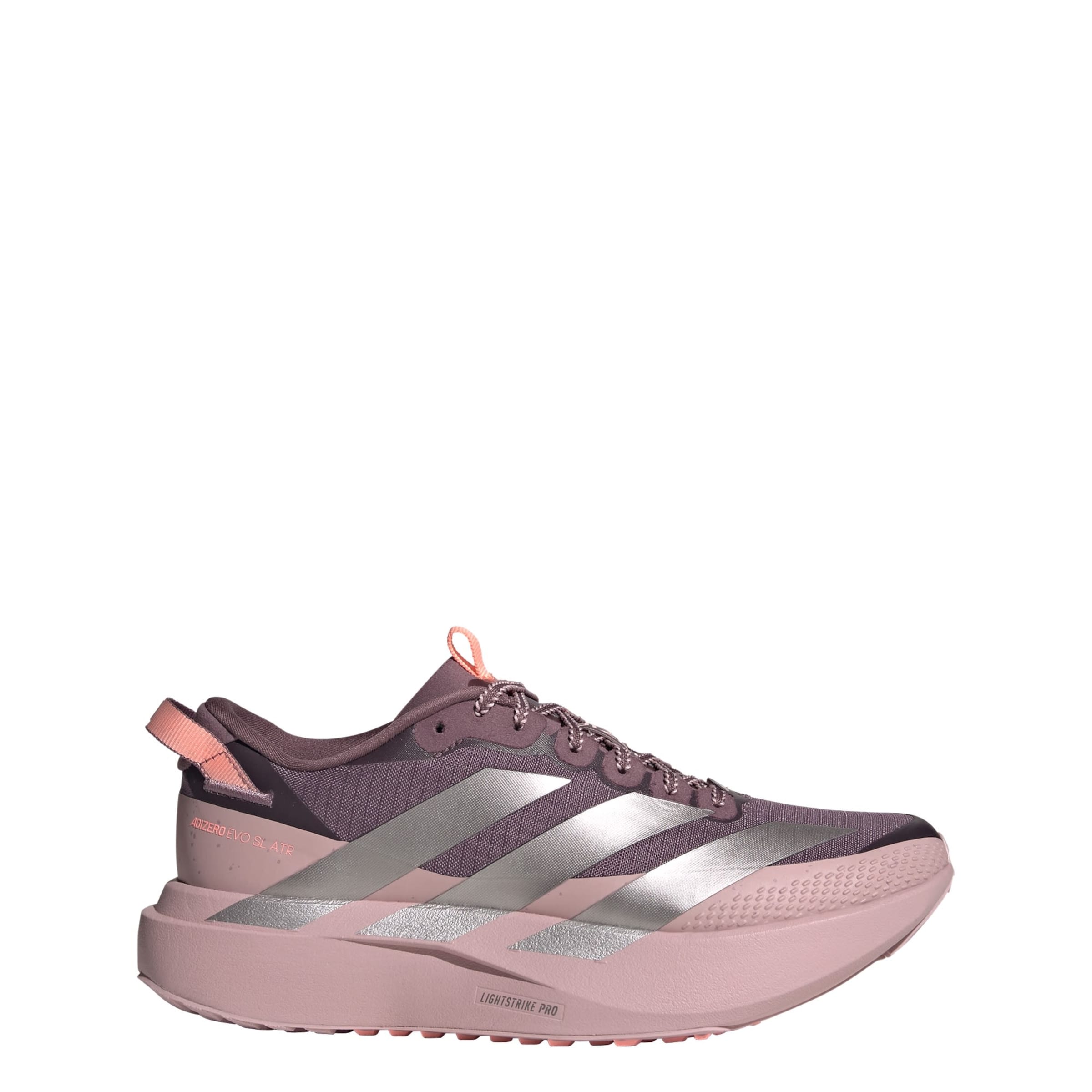 ADIDAS PERFORMANCE Running shoe 'Adizero Evo Sl' in Purple: front