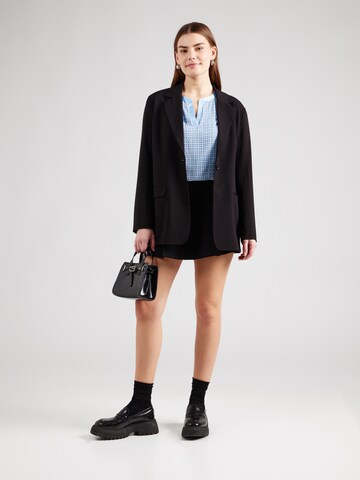 COMMA Bluse in Blau