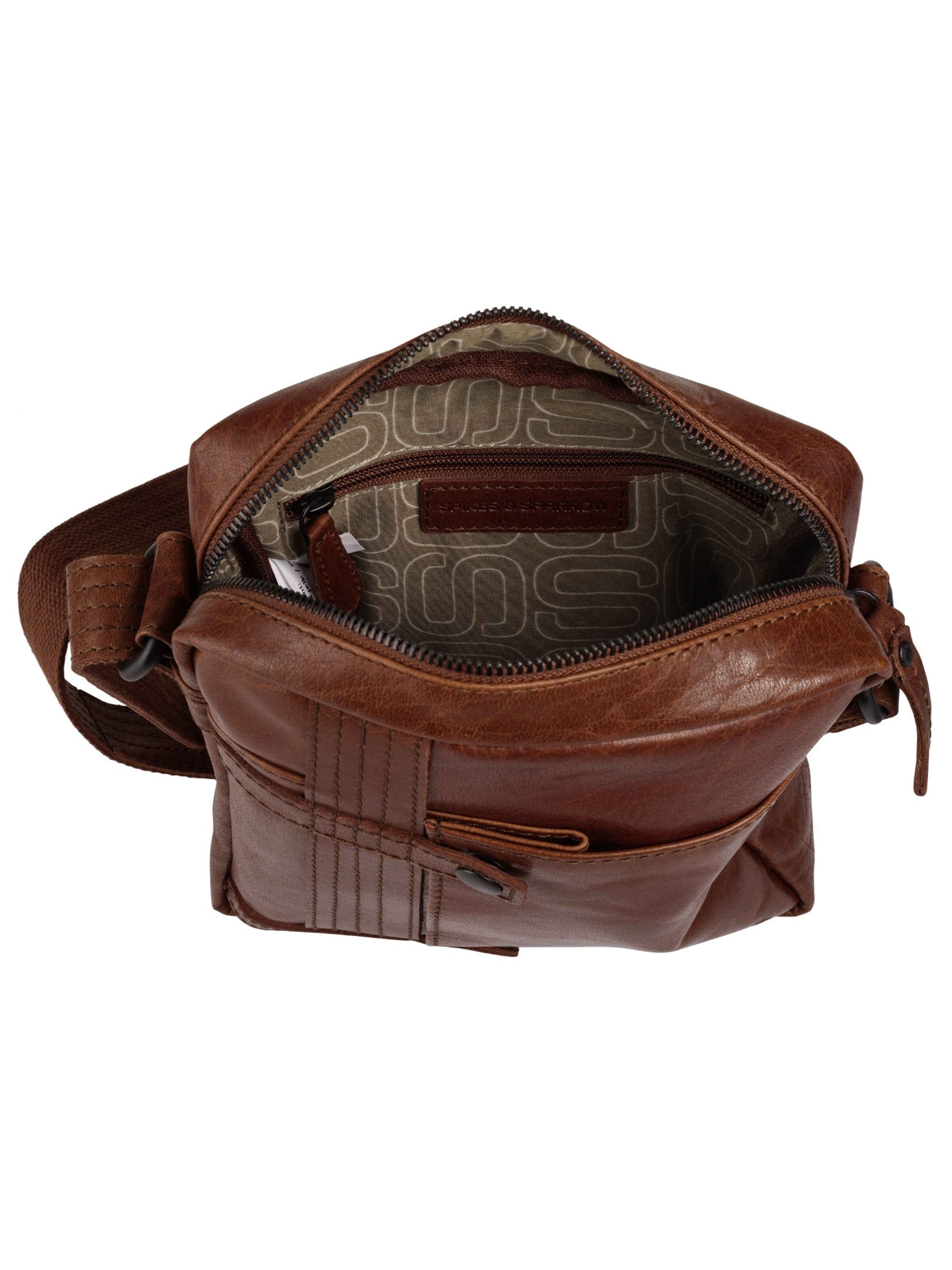 Spikes & Sparrow Crossbody Bag in Brown