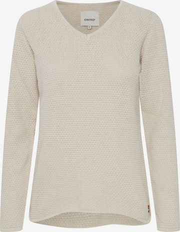 Oxmo Trui 'Hanna' in Beige: voorkant