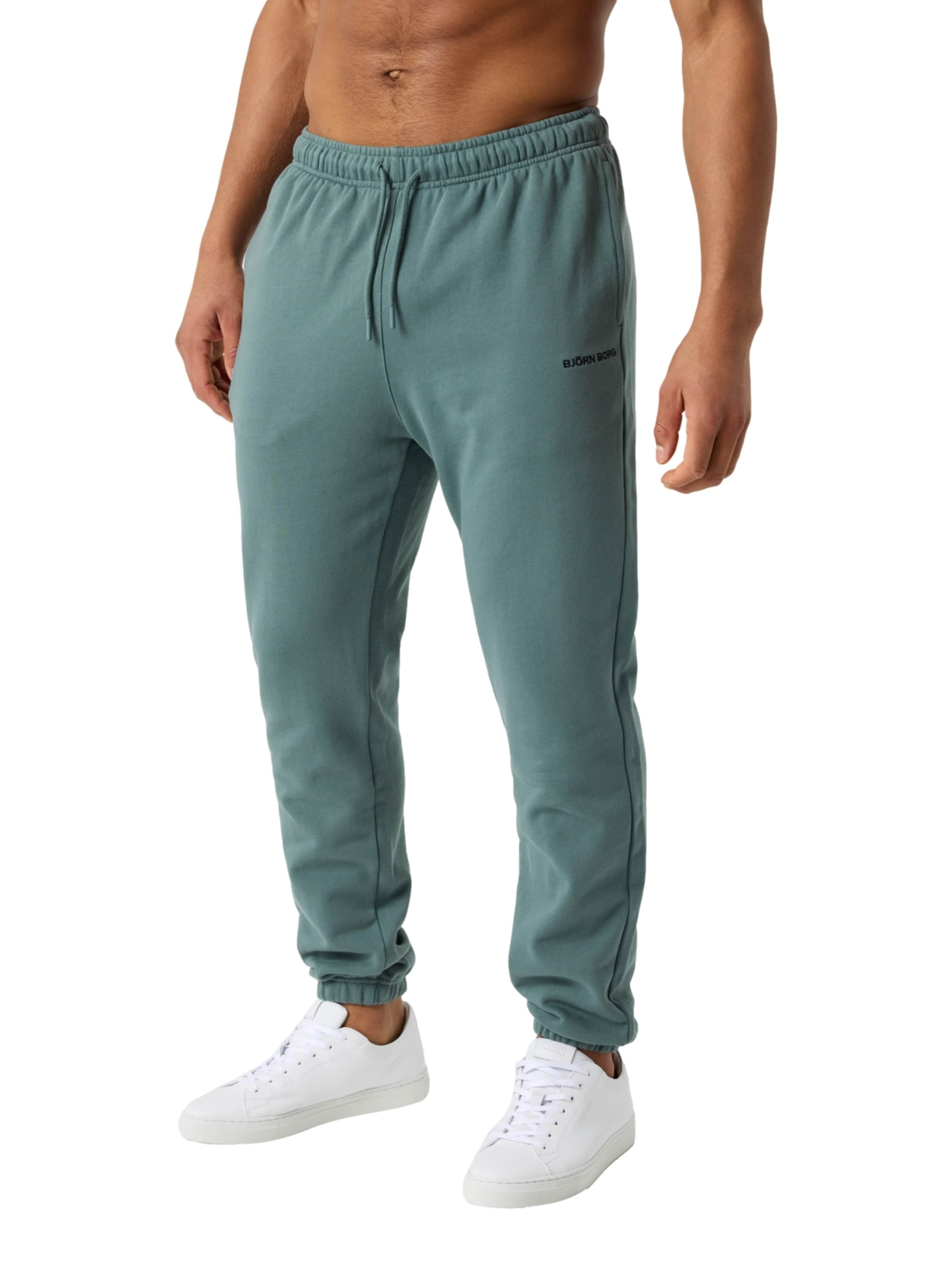 Regular Pantalon de sport BJÖRN BORG en vert : devant
