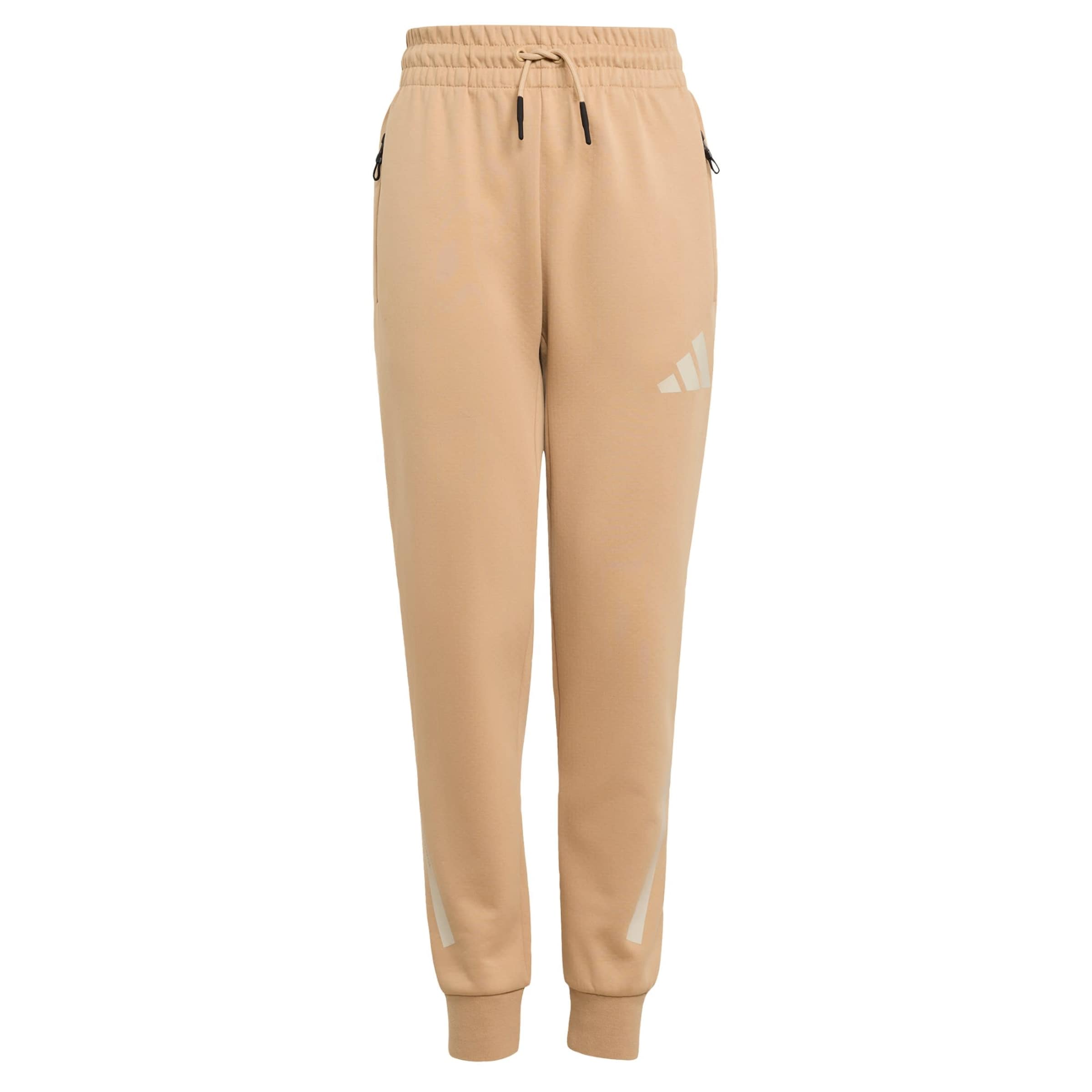 Tapered Pantaloni sport 'Z.N.E.' de la ADIDAS SPORTSWEAR pe bej: față