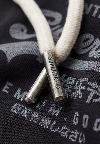 Superdry Sweatshirt 'Heritage' i sort