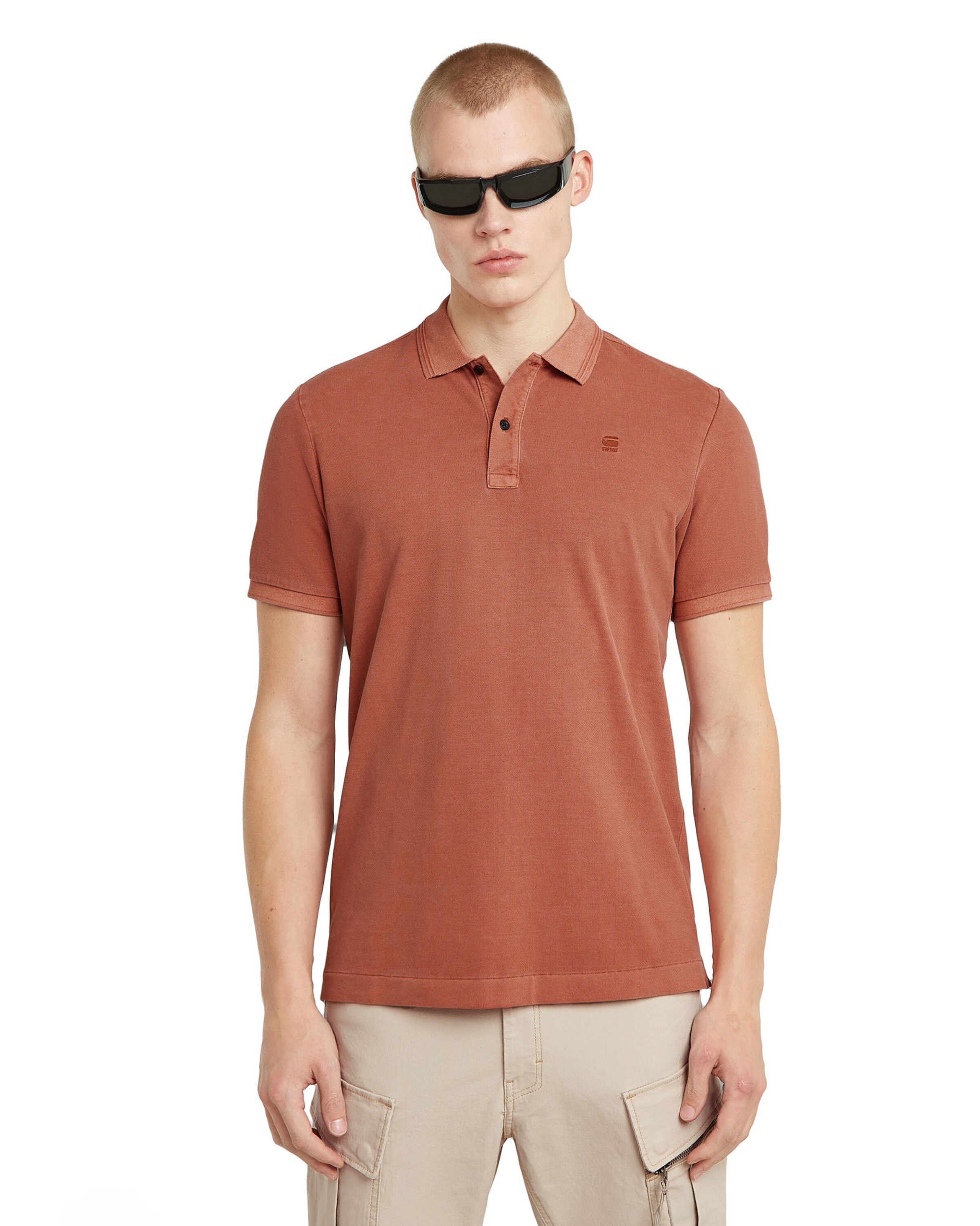 G-STAR Shirt in Rood: voorkant