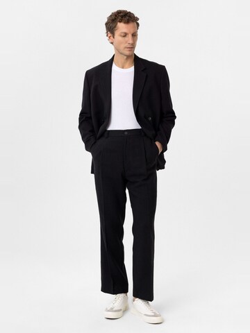 Antioch Regular Pleat-front trousers 'Kelton' in Black