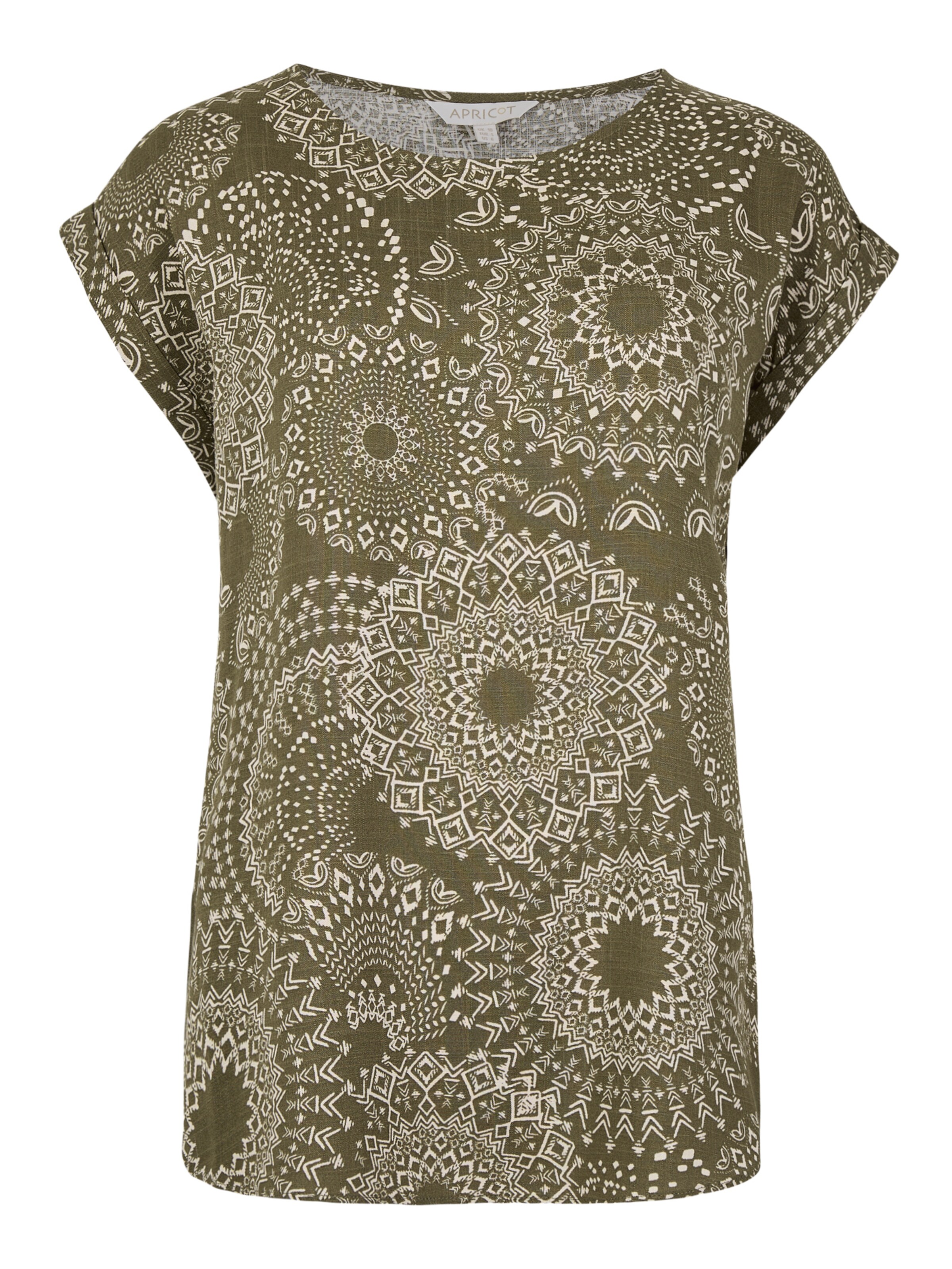 Apricot Blouse ' ' in Green: front