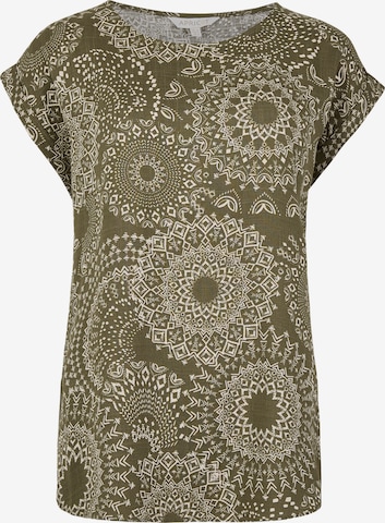 Apricot Blouse ' ' in Green: front