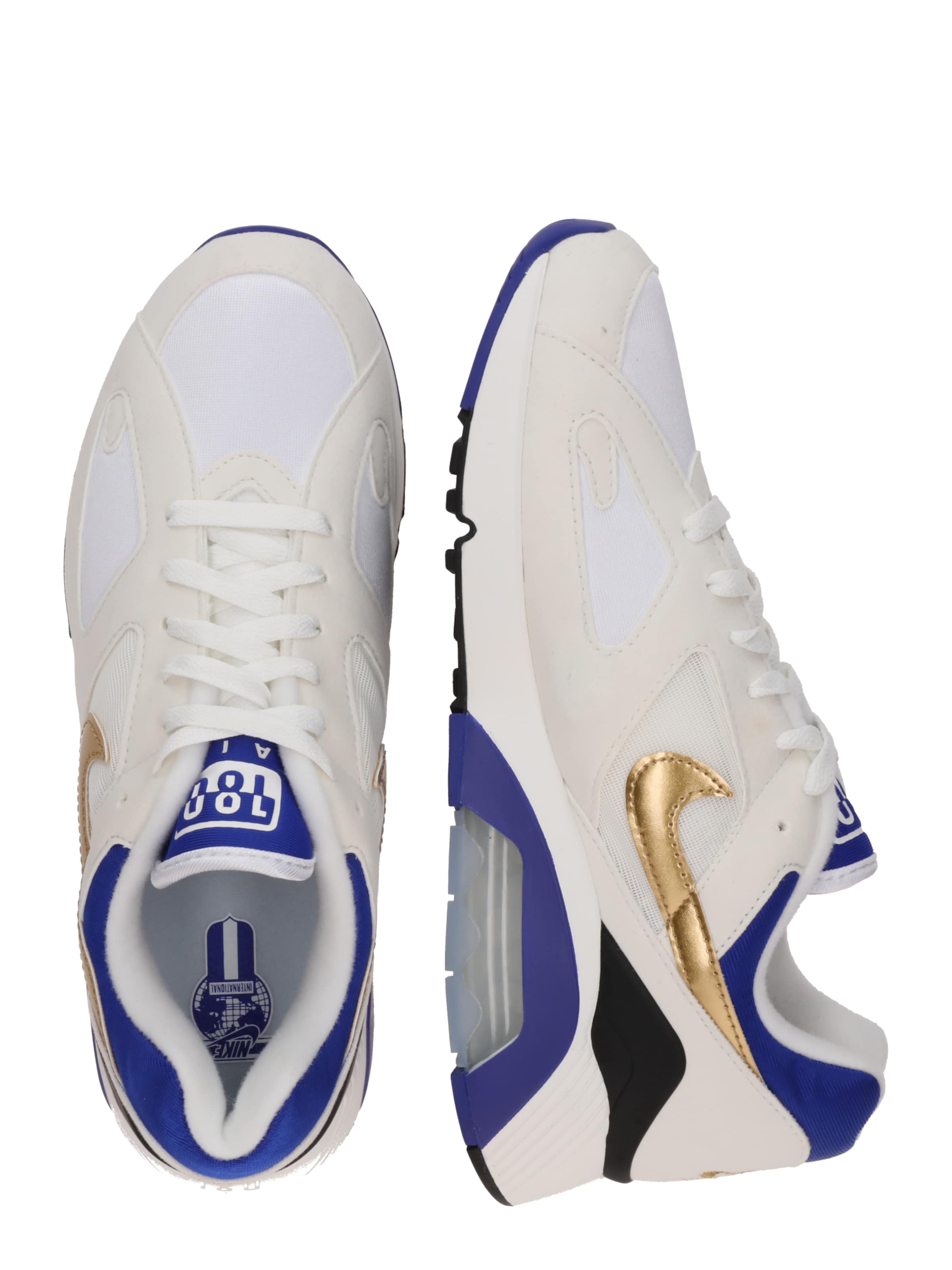 Nike Sportswear Platform trainers 'AIR 180' in White: side