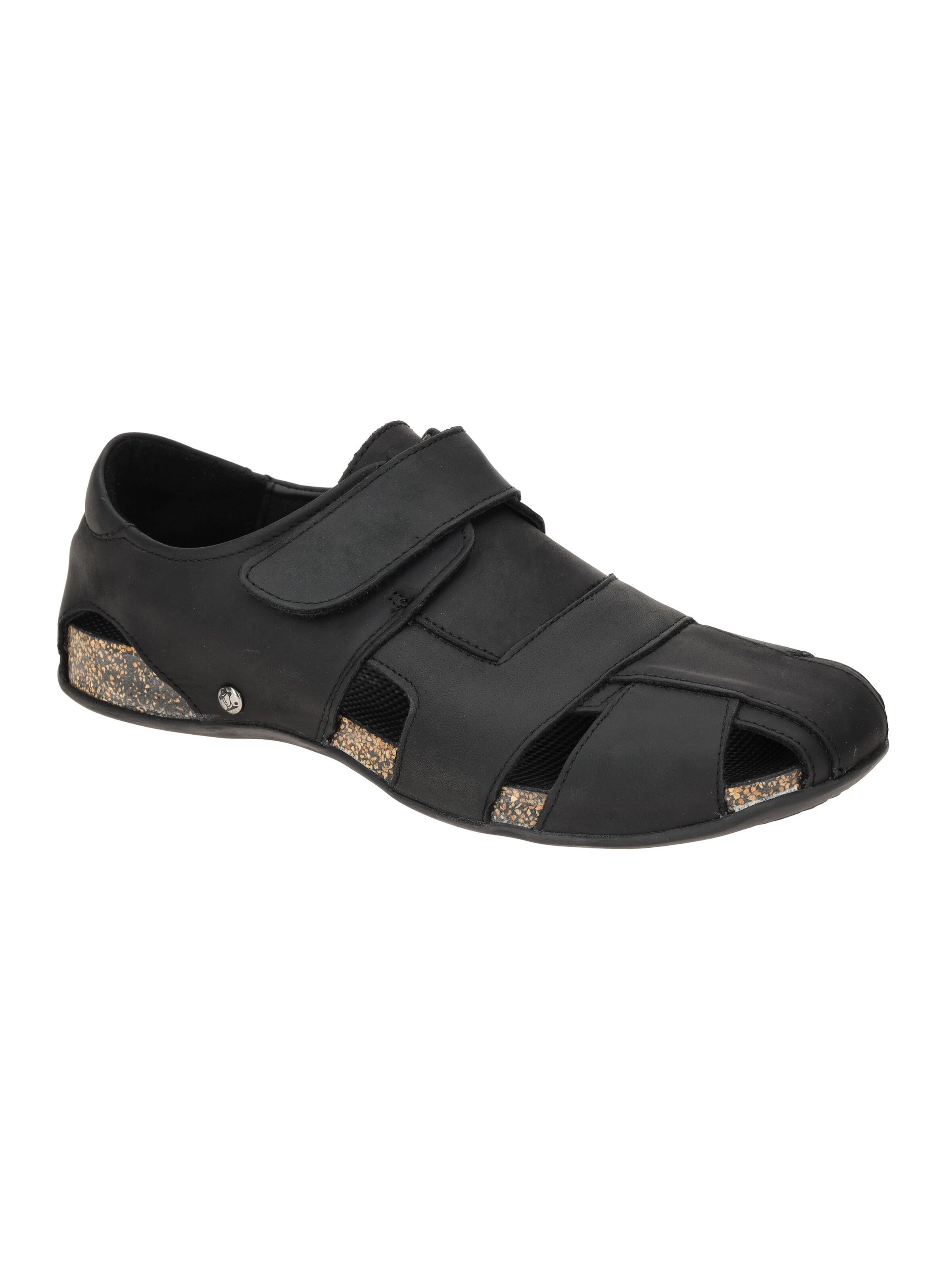 PANAMA JACK Sandals 'Fletcher Basics C2' in Black: front