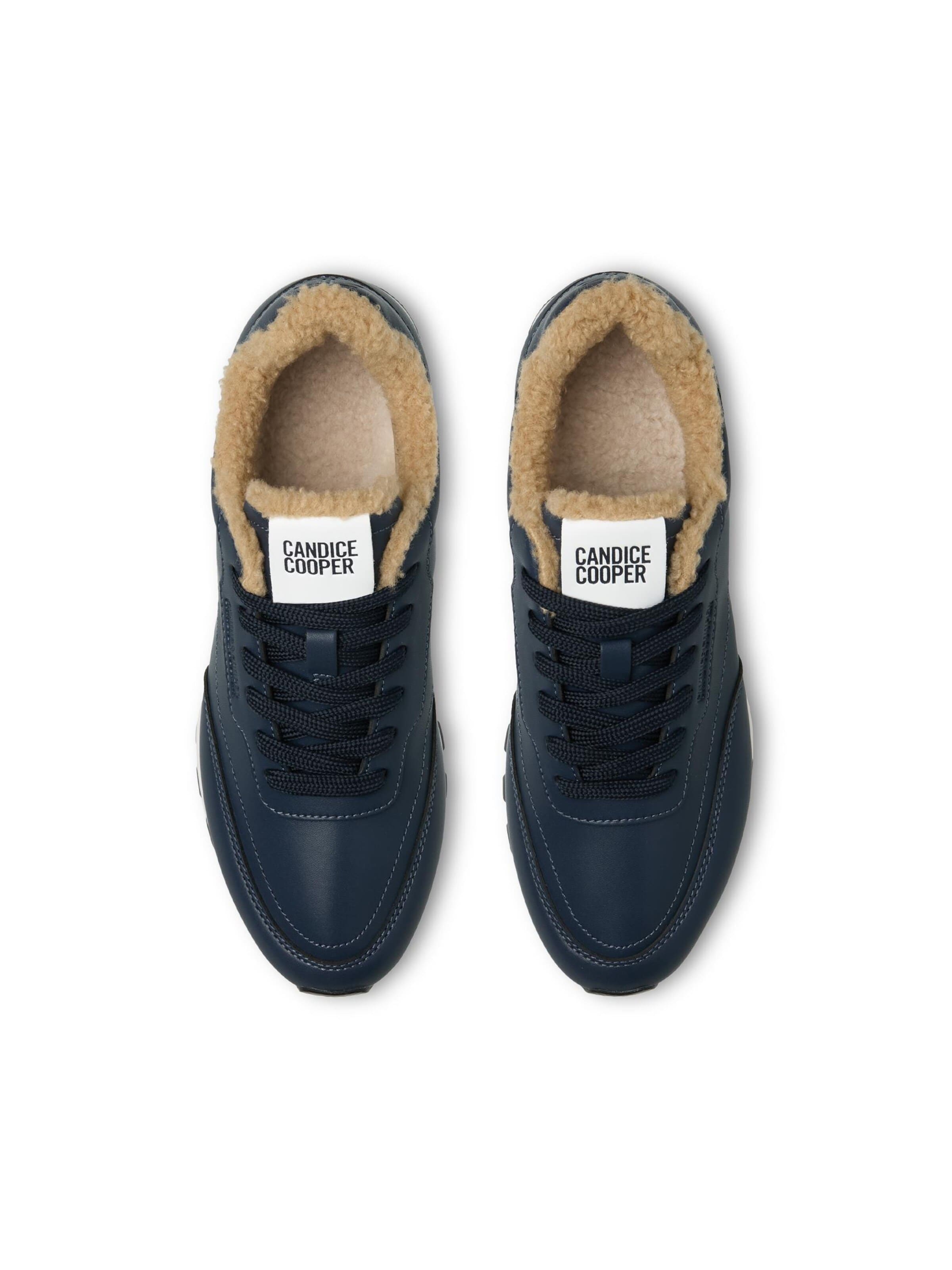 Candice Cooper Schnürschuh 'PLUME FUR.'‌‌‌‌‌ in Blau