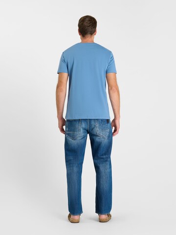 Le Temps Des Cerises Shirt 'WEMBLEY' in Blauw