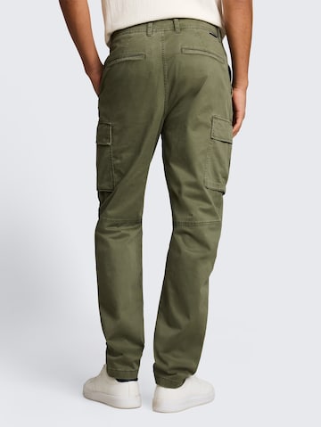TOM TAILOR DENIM Regular Cargobroek in Groen