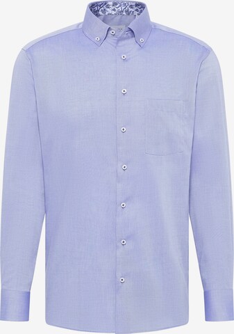 ETERNA Button Up Shirt in Blue: front