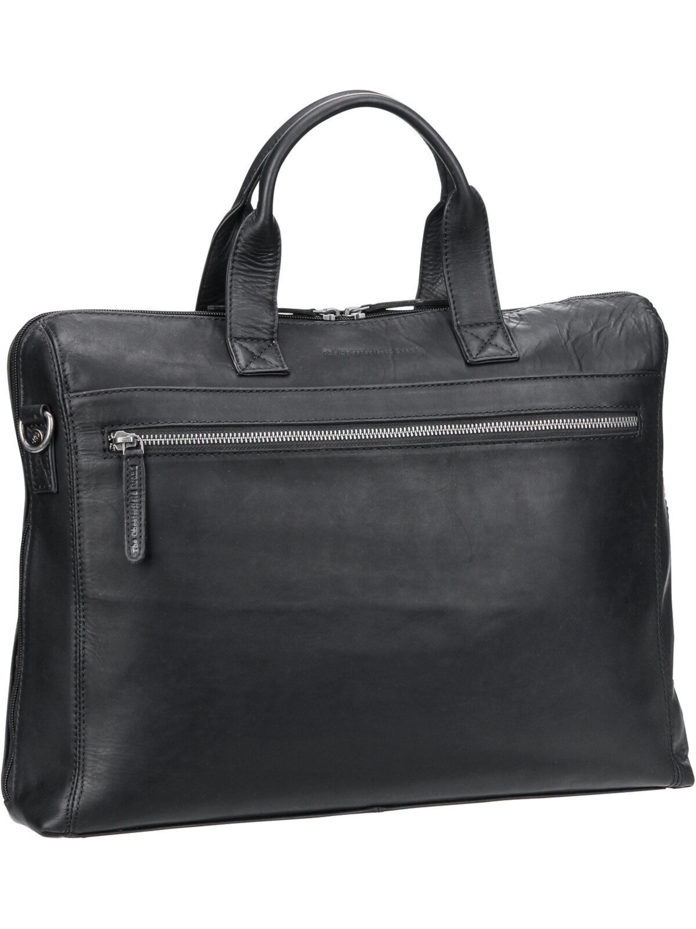 The Chesterfield Brand Aktentasche ' Levanto ' in Schwarz: Vorderseite