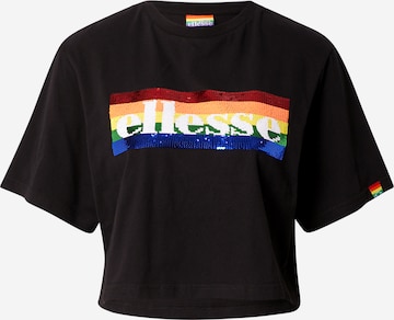 ELLESSE - Camiseta 'Unicorn' en negro: frente