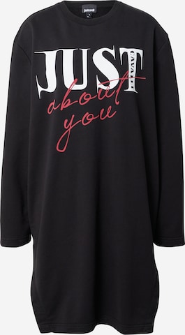 Just Cavalli Sweatshirt i svart: framsida