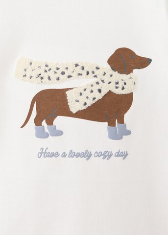 MANGO KIDS Shirt 'PERRO' in Wit