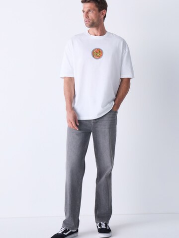 Next T-Shirt 'Homer Simpson' in Weiß