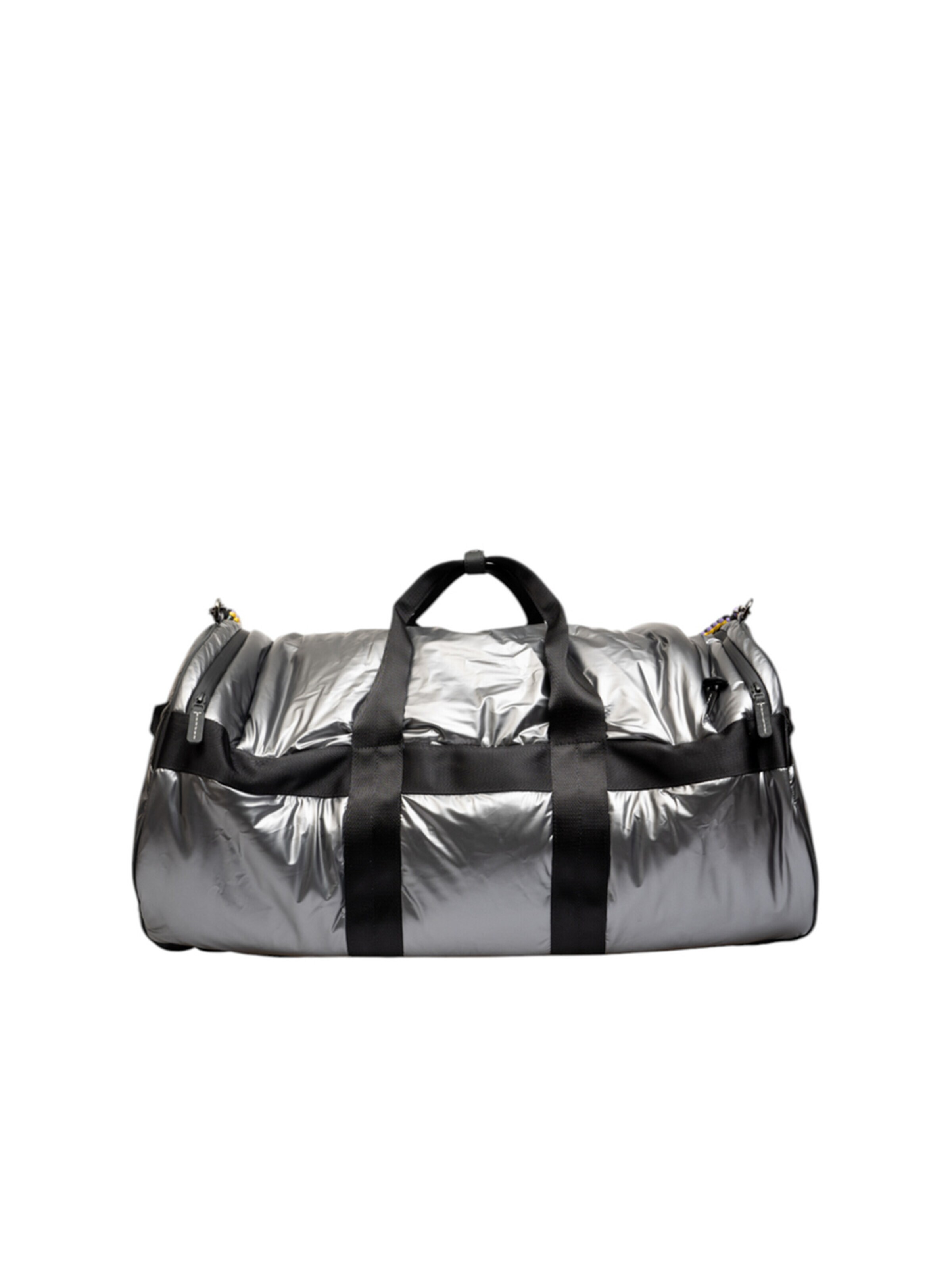 Clio Weekend bag 'DISCOVERY NYLON' in Silver