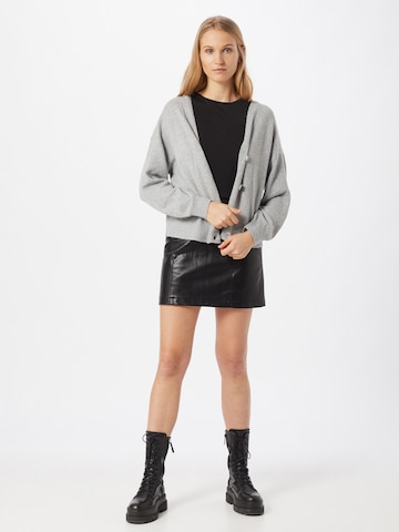 VERO MODA Strickjacke 'Doffy' in Grau