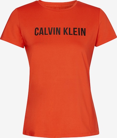 Calvin Klein Performance Tehnička sportska majica u narančasta / crna, Pregled proizvoda