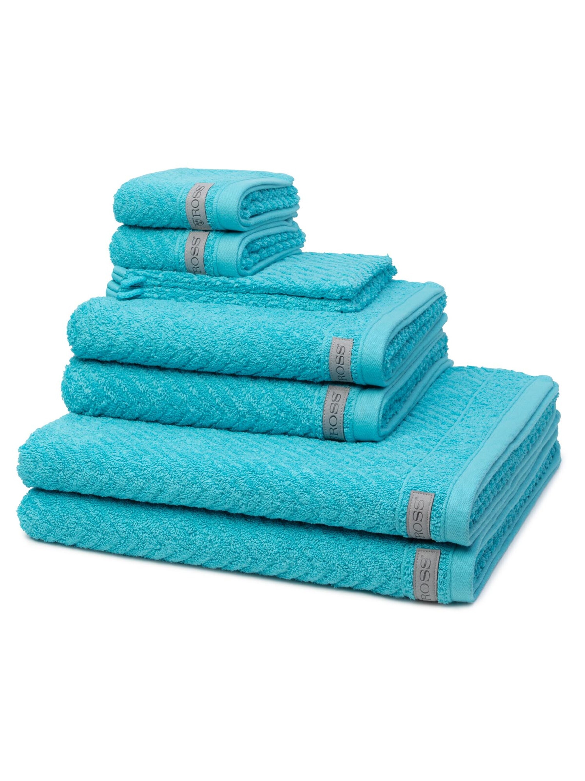 ROSS Towel 'Smart' in Blue: front