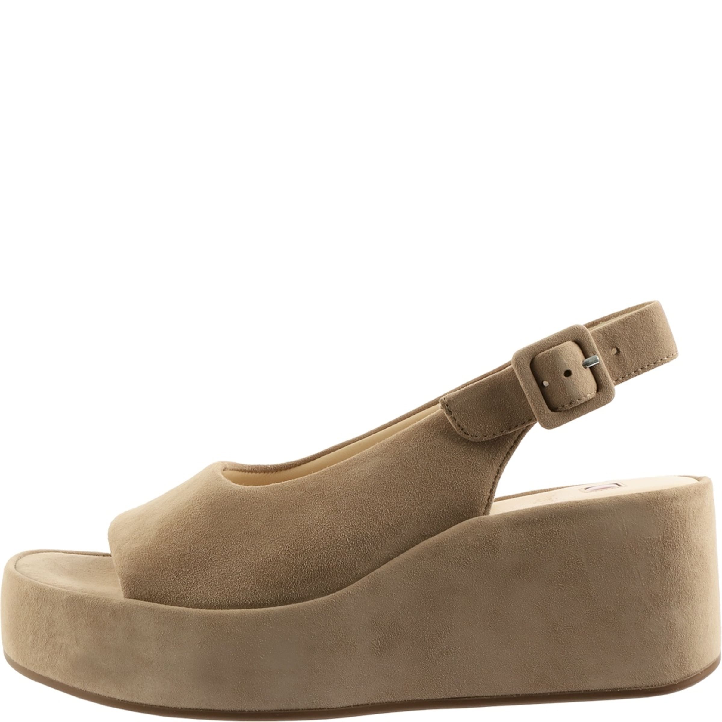 Högl Sandale 'Loulou' in Grau: Vorderseite