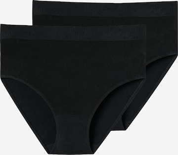 SCHIESSER Panty ' Retro Classic Seamless ' in Black: front