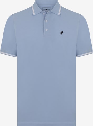 DENIM CULTURE Poloshirt 'Christiano' in Blau: predná strana