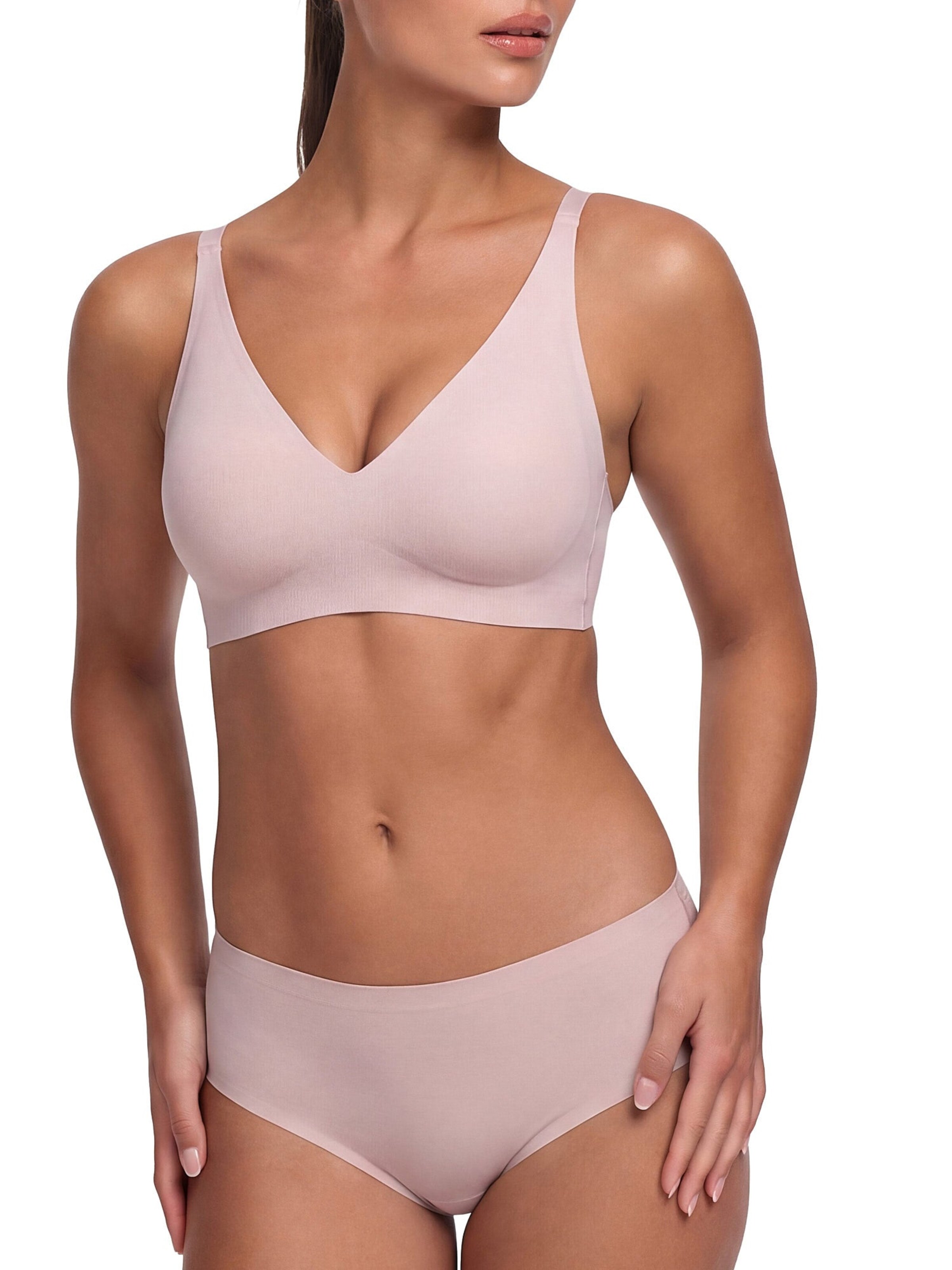 cfab by creamy fabrics Push-up BH 'Comfort Push-Up BH' in Pink