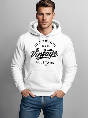 Neverless Sweatshirt 'Vintage co.' in White