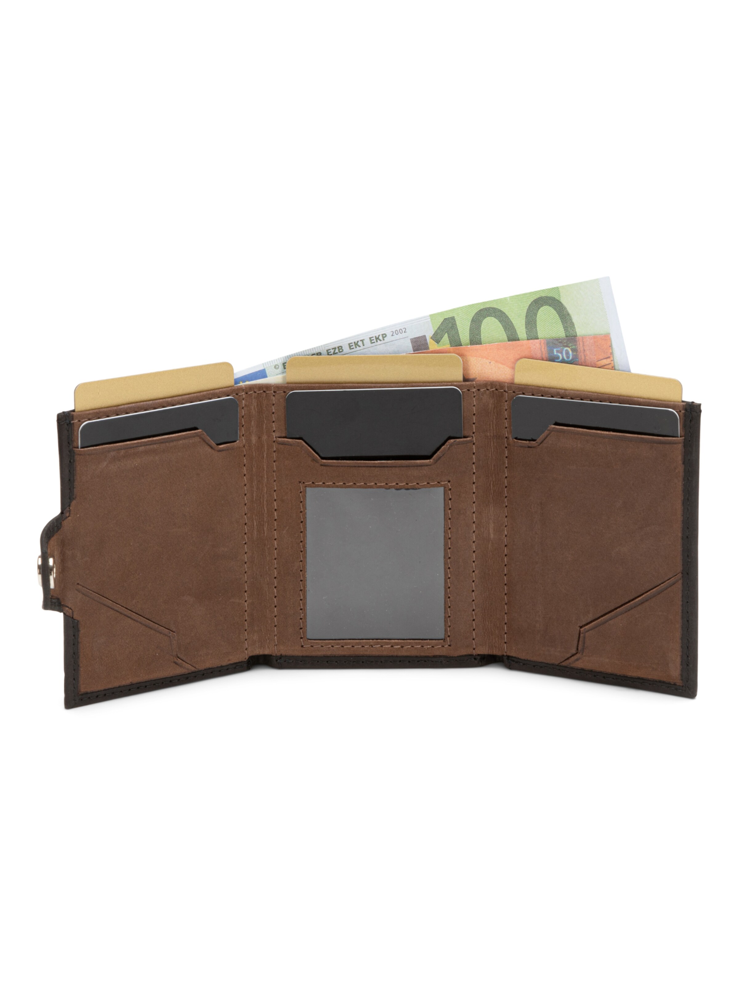 Porte-monnaies 'Genius' SERASAR en noir