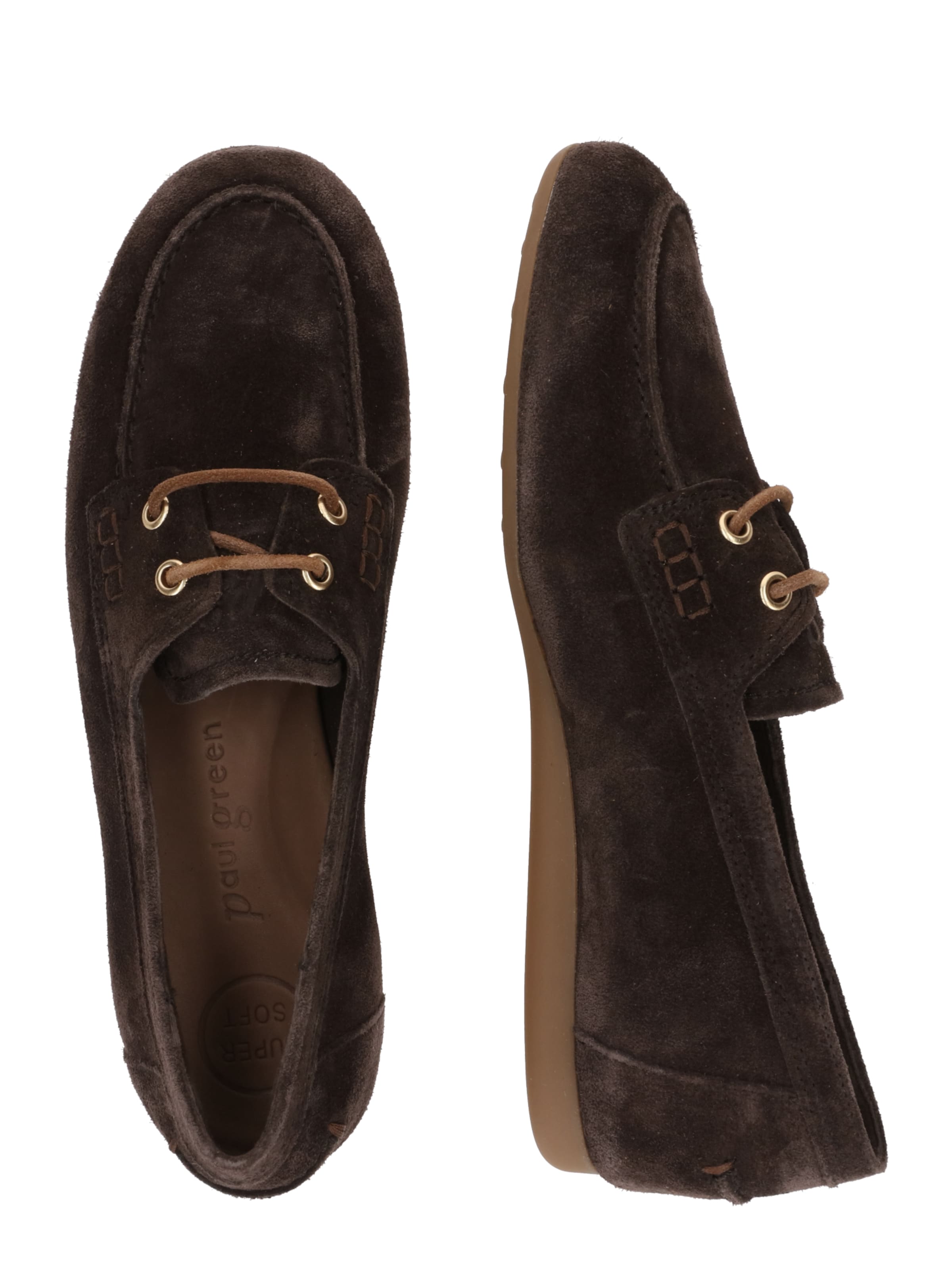 Paul Green Lace-up shoe in Brown
