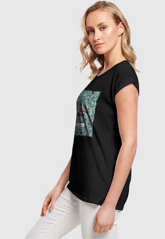 Merchcode Shirt 'Ladies Summer - On My Mind' in Zwart