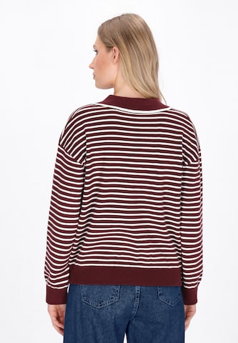 Pull-over DreiMaster Maritim en rouge
