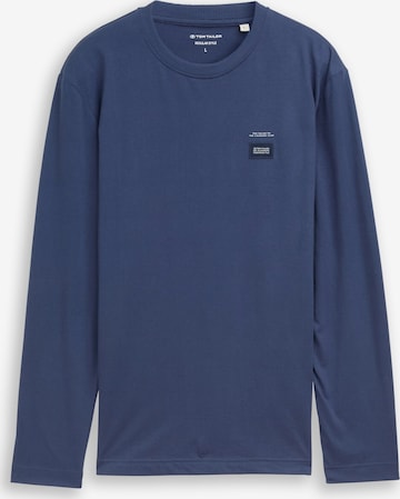 TOM TAILOR Shirt in Blauw: voorkant