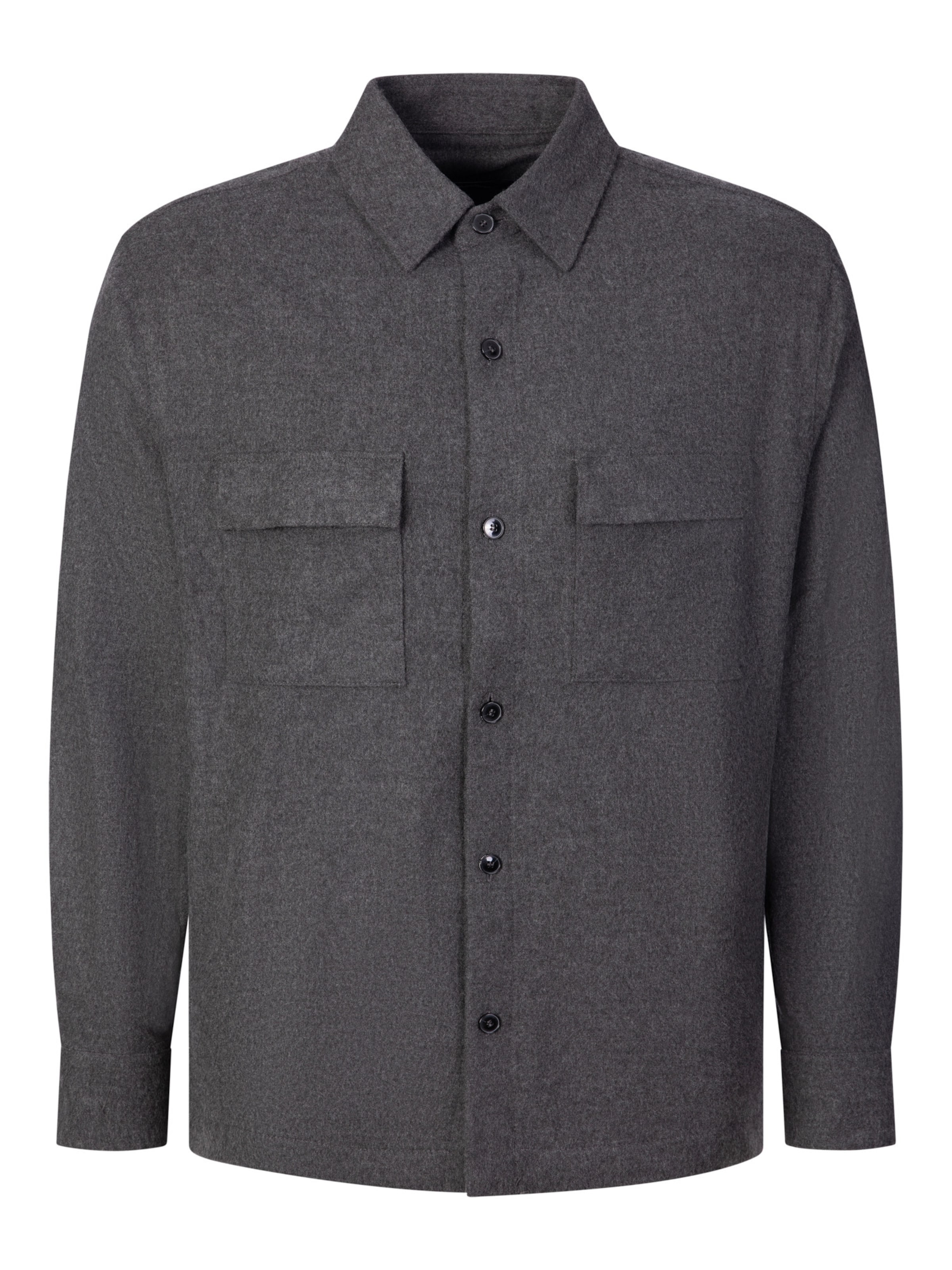 Karl Lagerfeld - Camisa en gris: frente