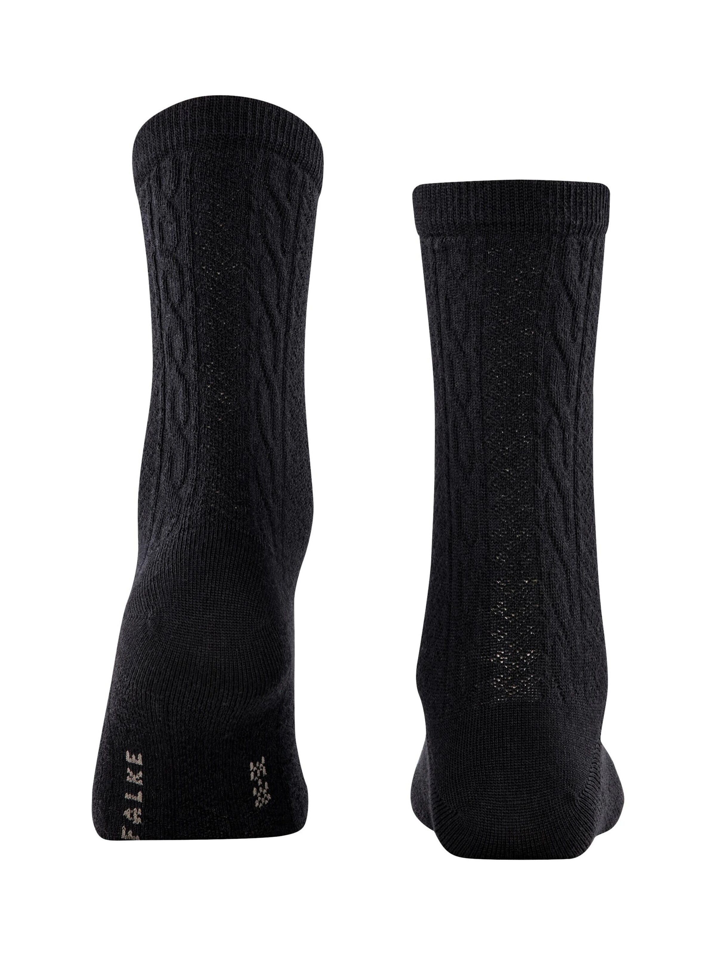 FALKE Socks 'Declivity' in Black