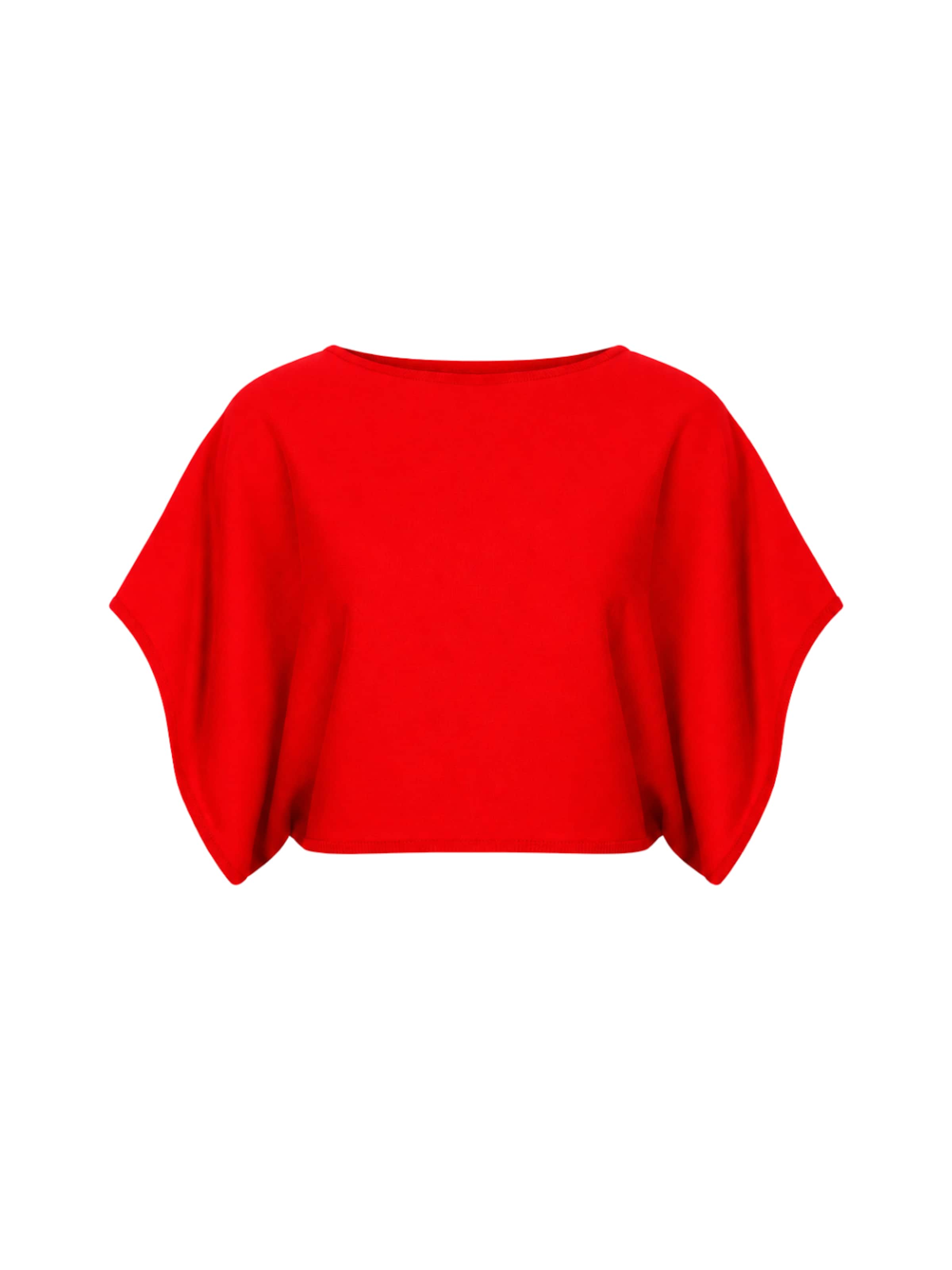 Süel knitwear - Top de punto 'Hanna' en rojo: frente