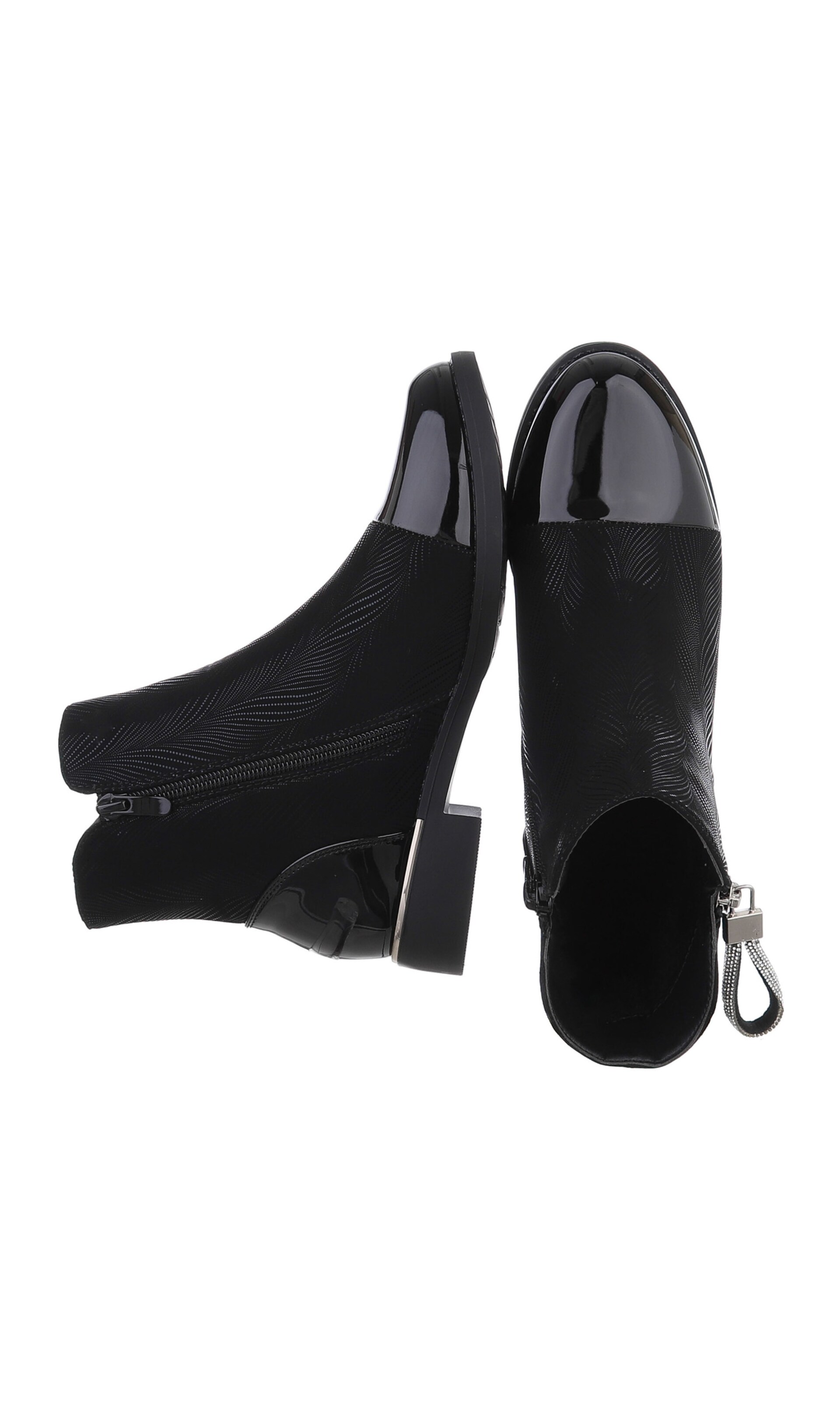 Ital-Design Ankle Boots in Black