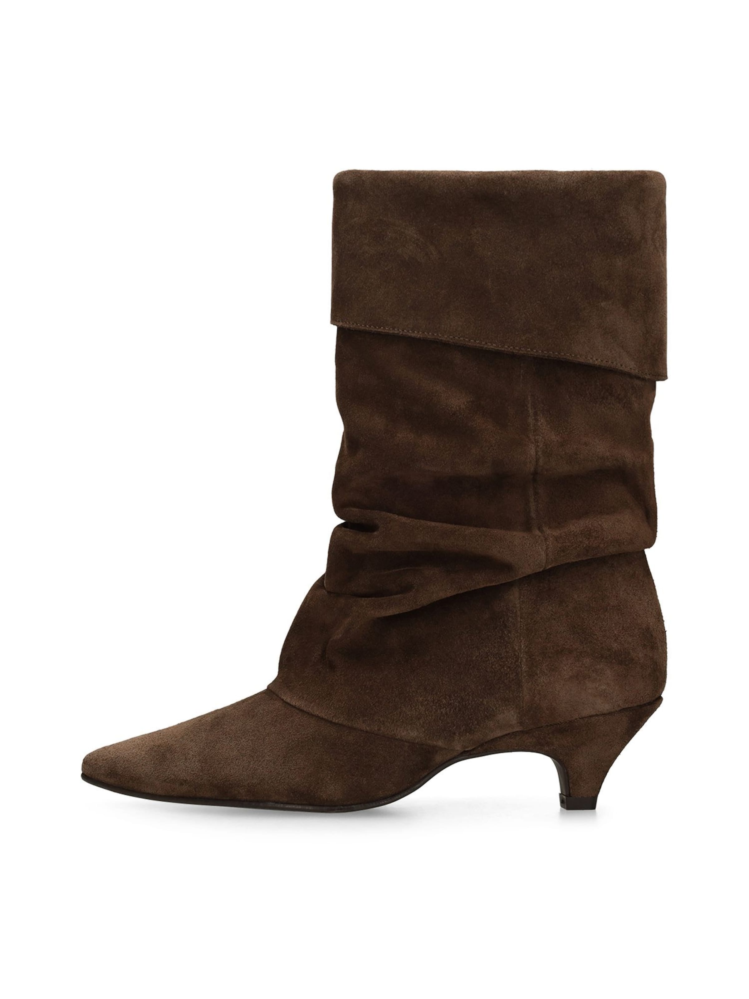 MANFIELD Stiefelette in Braun