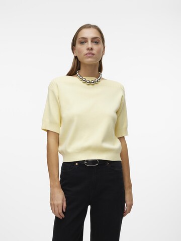 VERO MODA Trui 'Jemma' in Geel: voorkant